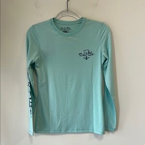 Salt Life Sz Small Swim Sun Protection Top w/UV 30 • NWT!